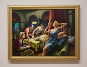 Thomas Hart Benton, Poker Night (from A Streetcar Named Desire), 1948