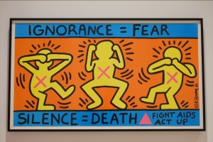 Keith Haring Ignorance=Fear/ Silence=Death